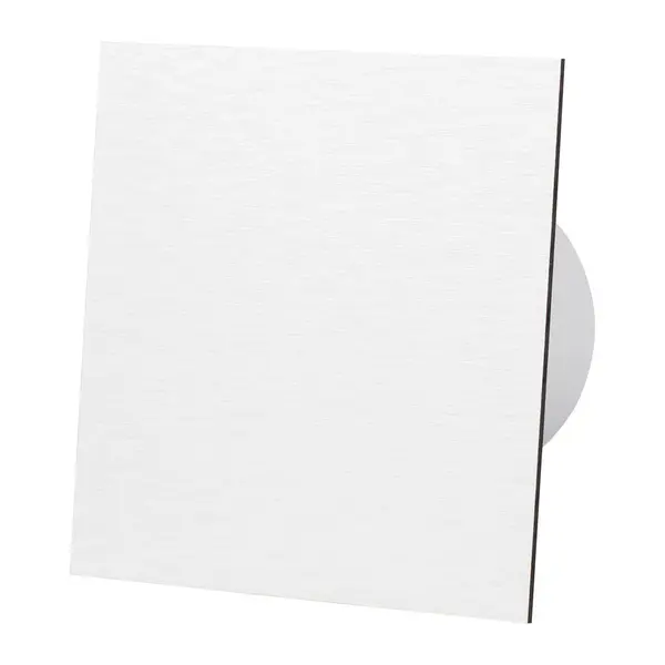 - Ventilator baie dRim Ø125 TS, Super Silent, Timer, Debit 140 m3/h, Panou plexi schimbabil, clapeta antiretur, Garantie 2 ani, Silver