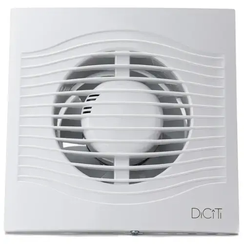 Ventilator baie SLIM 4C MRH Super Silent, Clapeta antiretur, Motor Long Life 40000h, Debit 90mc/h, Ø100mm