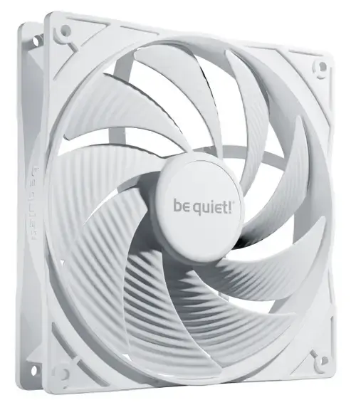 Ventilator be quiet! Pure Wings 3, 140mm, 1800 rpm, PWM High-Speed (Alb)