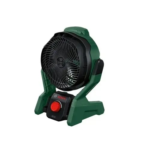 Ventilator cu acumulator BOSCH UniversalFan 18V-1000, 1 treapta, 1000 mc/h, diametru cap 22.5 cm, 1 x acumulator Li-Ion, 18 V, 2 Ah