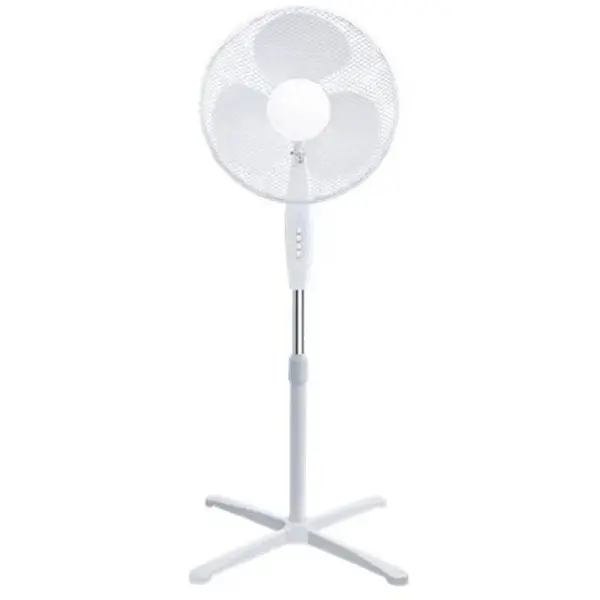 Ventilator cu Picior Victronic, 45W, 3 Trepte, Inaltime Reglabila, Gri, 40 cm