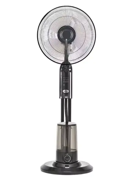 Ventilator cu umidificator 75W cu 3 viteze diametru 43 cm rezervor apa 3.2 litri oscilatie timer ultrasunete