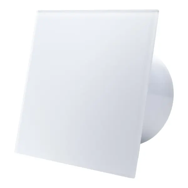 - Ventilator de baie Ecovent DECORA SMART, Ø100, Super Silent, Senzor Umiditate, Timer, Panou sticlă, Clapetă antiretur, Debit 93 m3/h, Garanție 5 ani, Alb