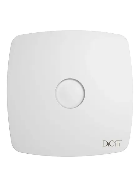 - Ventilator de baie Rio 4C Matt White, Debit 100 m3/h, Diametru Ø98, Clapeta antiretur, Matt White