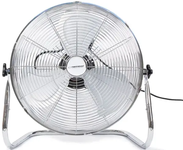 Ventilator Esperanza – EHF006 Cyclone, 3 viteze, 45 cm, argintiu