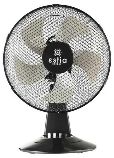 Ventilator Estia - Aeropulse, 30 cm, 40 W, negru