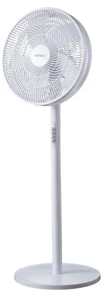 Ventilator Estia - AuraFlow, 3 viteze, 40 cm, alb