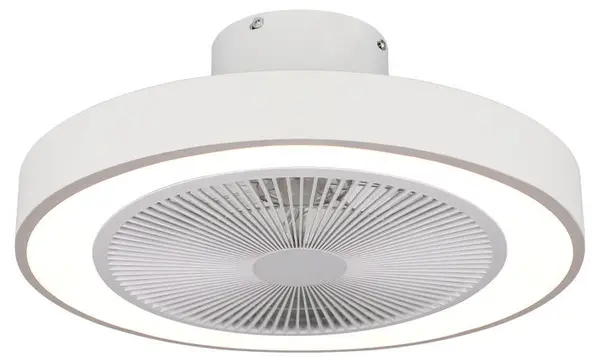 Ventilator Estia - Halo Flow, 6 viteze, 50 cm, alb