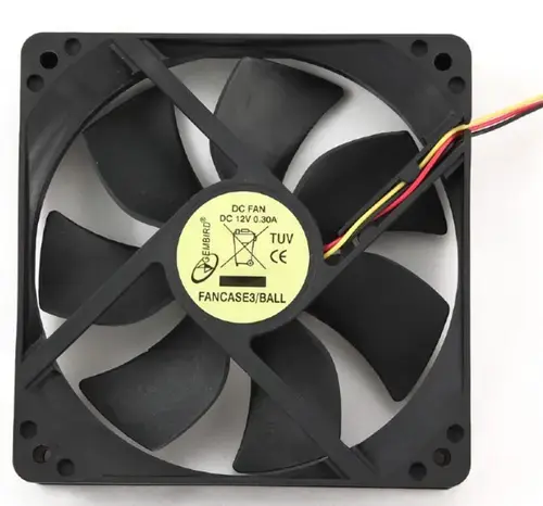 Ventilator Gembird FANCASE3/BALL, 120mm (Negru)