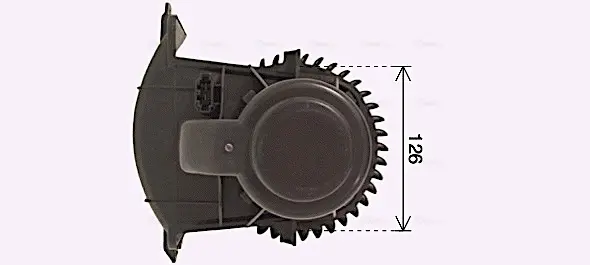 Ventilator habitaclu potrivit VW CALIFORNIA T5 CAMPER, CALIFORNIA T6 CAMPER, MULTIVAN T5, MULTIVAN T6, TRANSPORTER T5, TRANSPORTER T6, TRANSPORTER T6 CARAVELLE T6 1.9D-3.2 04.03-