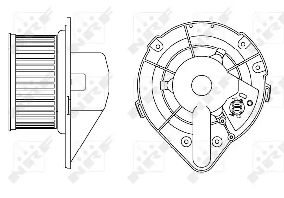 Ventilator habitaclu SEAT TOLEDO I; VW PASSAT, TRANSPORTER IV 1.6-2.9 intre 1988-2003