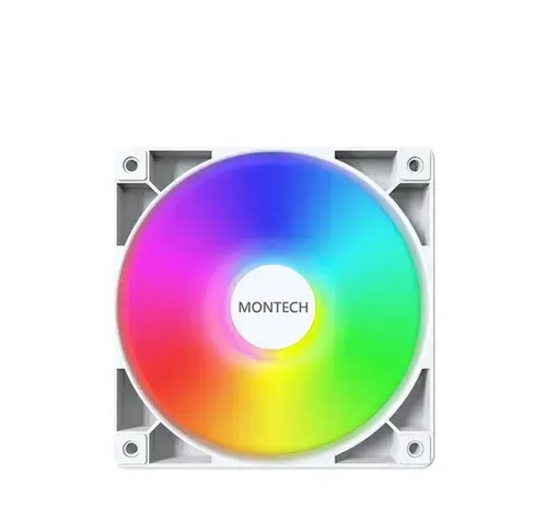Ventilator Montech GF120, 1600rpm, iluminare aRGB (Alb)