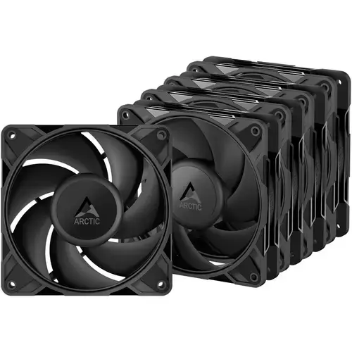 Ventilator PC Arctic P12 Pro PST LN Kit 5x120mm PWM, 2000 RPM, Negru