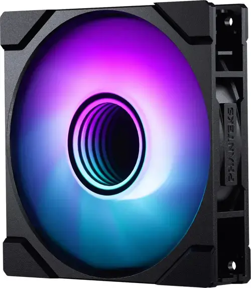 Ventilator Phanteks M25G2 D-RGB, 120mm, Linq6, 350-2000 RPM (Negru)