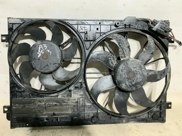 Ventilator radiator 1K0121207AA Skoda Octavia 2 facelift (2008-2013) 2.0 tfsi BWA