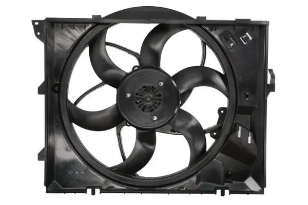 Ventilator radiator (cu carcasa) BMW Seria 1 (E81), 1 (E82), 1 (E87), 1 (E88) 1.6 2.0 intre 2004-2013