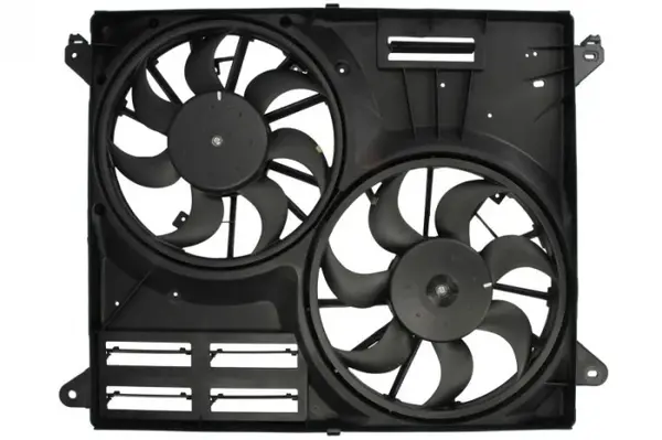 Ventilator radiator (cu carcasa, dublu) potrivit FORD USA EDGE 2.0D 08.15-07.18