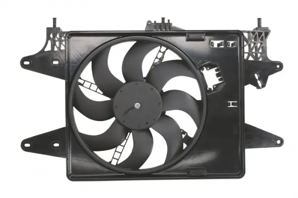 Ventilator radiator (cu carcasa) FIAT DOBLO, DOBLO CARGO 1.4 1.6 1.6CNG dupa 2001