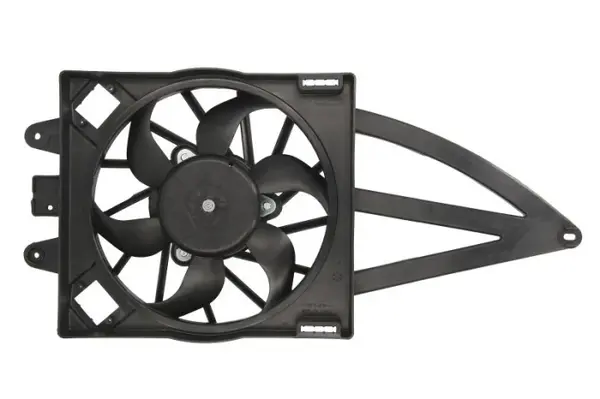 Ventilator radiator (cu carcasa) FIAT PANDA 1.1-1.4 dupa 2003