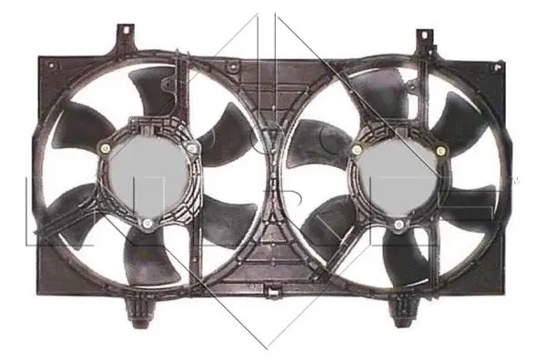 Ventilator radiator (cu carcasa) NISSAN ALMERA II, ALMERA TINO, PRIMERA 1.5-2.2D intre 2000-2008