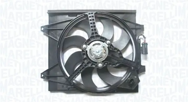 Ventilator radiator (cu carcasa) potrivit ABARTH 500 595 695, 500C 595C 695C; FIAT 500, 500 C; FORD KA 0.9-1.4 07.07-