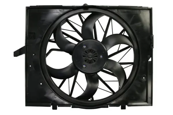 Ventilator radiator (cu carcasa) potrivit BMW 5 (E60), 5 (E61), 6 (E63), 6 (E64) 2.0-4.4 09.03-12.10