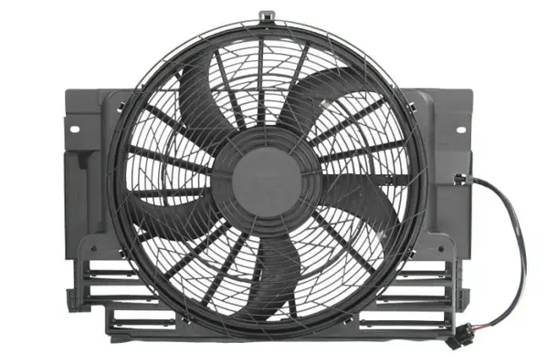 Ventilator radiator (cu carcasa) potrivit BMW X5 (E53) 3.0-4.8 01.00-12.06