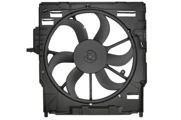 Ventilator radiator (cu carcasa) potrivit BMW X5 (F15, F85), X6 (F16, F86) 2.0-3.0D 08.13-07.19