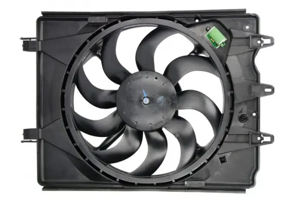 Ventilator radiator (cu carcasa) potrivit FIAT 500L 1.4 09.12-