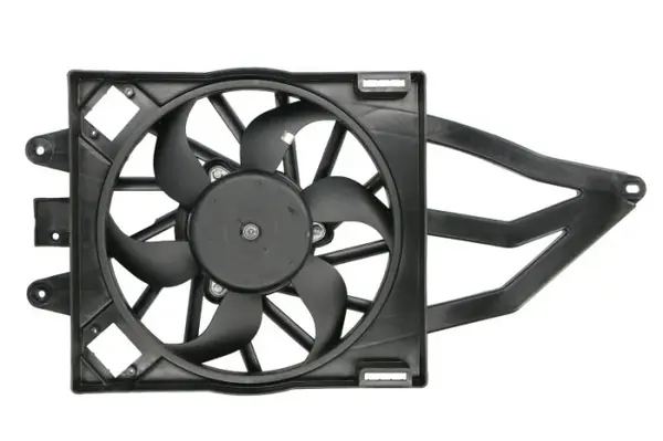Ventilator radiator (cu carcasa) potrivit FIAT PANDA, PANDA HATCHBACK 1.1-1.4CNG 09.03-