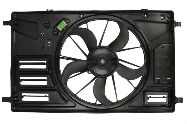 Ventilator radiator (cu carcasa) potrivit FORD TOURNEO CUSTOM V362, TRANSIT CUSTOM V362, TRANSIT V363 2.0D 2.0DH 2.2D 09.12-