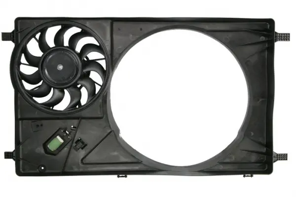 Ventilator radiator (cu carcasa) potrivit FORD TRANSIT, TRANSIT V363 2.2D 10.11-
