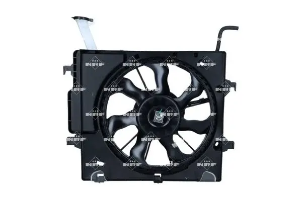 Ventilator radiator (cu carcasa) potrivit KIA PICANTO II 1.0 1.0LPG 1.2 05.11-03.17