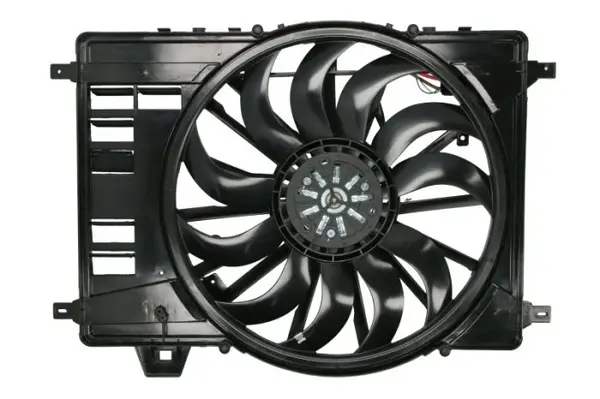Ventilator radiator (cu carcasa) potrivit LAND ROVER DISCOVERY SPORT, RANGE ROVER EVOQUE 2.0 2.0D 2.0DH 12.14-