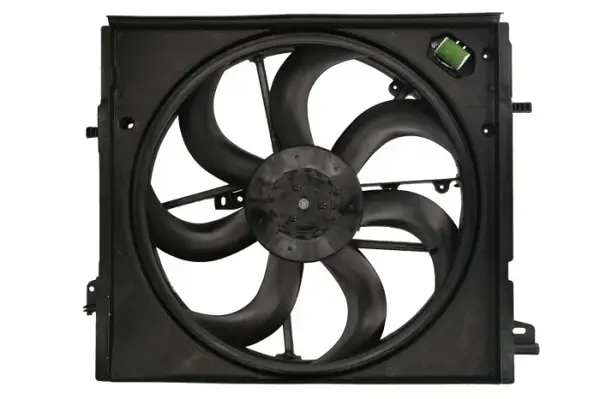 Ventilator radiator (cu carcasa) potrivit NISSAN QASHQAI II; RENAULT KADJAR 1.2-1.6D 11.13-