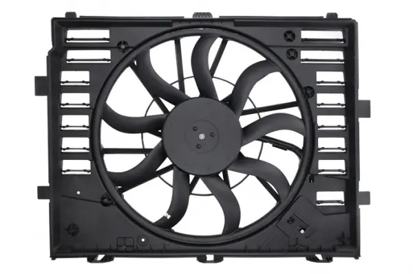Ventilator radiator (cu carcasa) potrivit PORSCHE CAYENNE 3.0D-4.8 06.10-