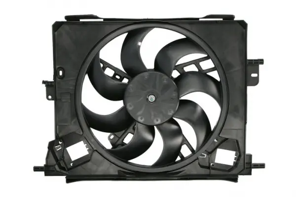 Ventilator radiator (cu carcasa) potrivit RENAULT TWINGO III; SMART FORFOUR, FORTWO 0.9 0.9LPG 1.0 07.14-