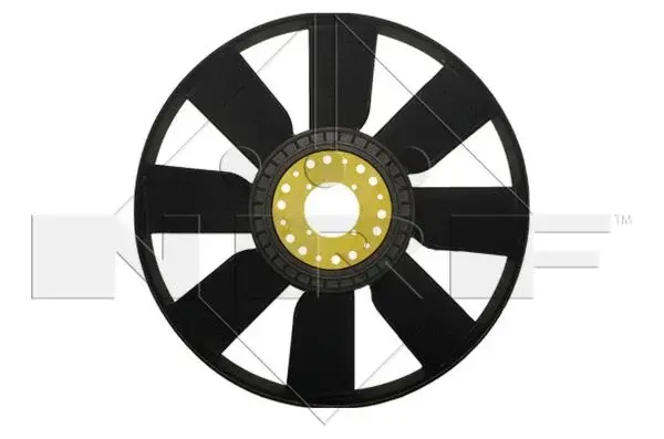 Ventilator radiator (diameter 595mm, numar lame 8) potrivit MERCEDES ATEGO 2, AXOR 2, UNIMOG OM900.920-OM924.923 03.00-