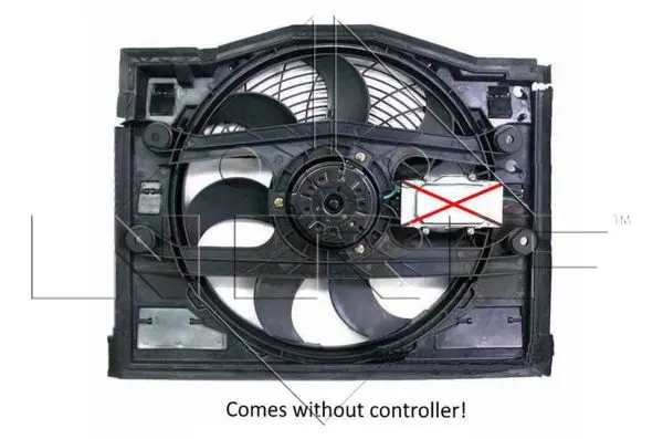 Ventilator, radiator NRF 47027