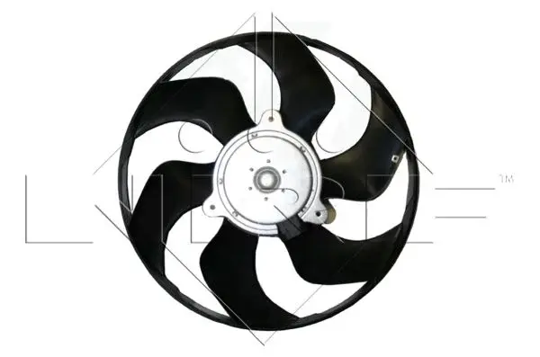 Ventilator radiator potrivit NISSAN MICRA C+C III, MICRA III, NOTE; RENAULT CLIO III, CLIO III HATCHBACK, MODUS, TWINGO II, WIND 1.2-1.6 01.03-