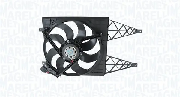 Ventilator radiator potrivit SEAT CORDOBA, IBIZA III, IBIZA IV, IBIZA IV SC, IBIZA IV ST, IBIZA IV HATCHBACK, TOLEDO IV; SKODA FABIA I, FABIA I PRAKTIK, FABIA II 1.0-2.0D 10.99-12.22