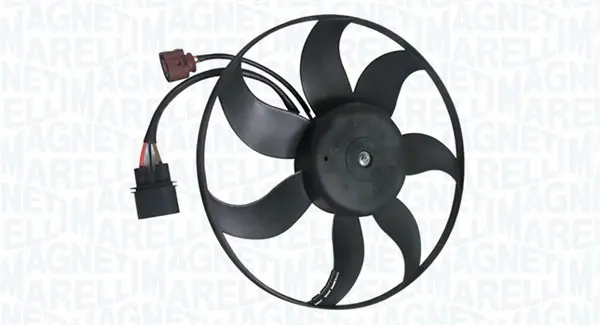 Ventilator radiator Stanga potrivit AUDI A1, A3, TT; SEAT ALTEA XL, IBIZA IV SC, LEON; SKODA OCTAVIA II, SUPERB II, YETI; VW BEETLE, CADDY ALLTRACK, CADDY ALLTRACK MINIVAN 1.0-3.6 07.03-