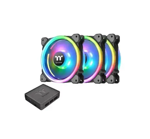 Ventilator Thermaltake Riing Trio 12, 120 mm, 3 buc. (LED RGB)