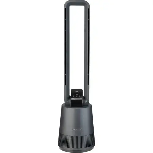 Ventilator turn Concept VS5140, Putere 50 W, 3 trepte de viteza, Display LED, Timer, Telecomanda, Antracit