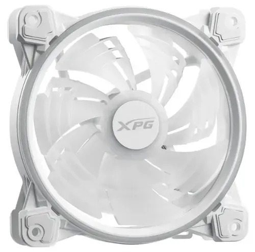 Ventilator XPG Hurricane, iluminare aRGB, 2000rpm (Alb)