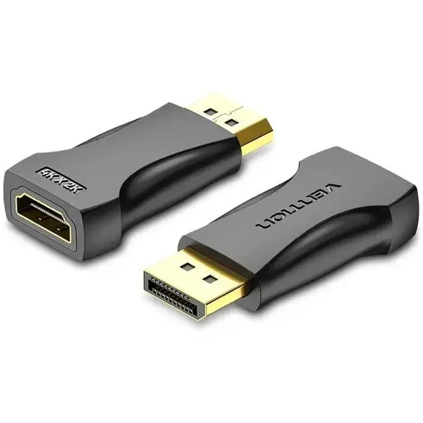 Vention Adaptor HDMI Vention HBPB0, mama HDMI la port de afisare masculin, 4K@30Hz, Negru