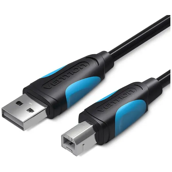 Vention Cablu de date Vention, USB-A to USB-B, 300 cm, Negru
