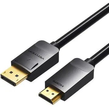 Vention Cablu DP la HDMI, 3 Metri, Vention, Negru