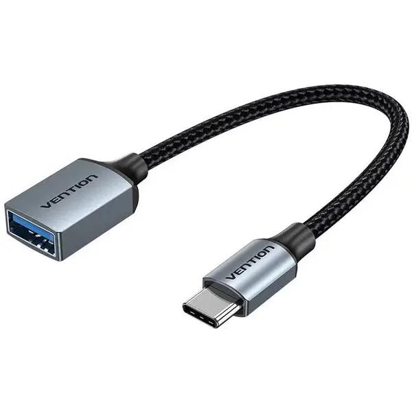 Vention Reducere Vention USB 3.0 Male to USB Female OTG Cable 0.15m CCXHB (gray)