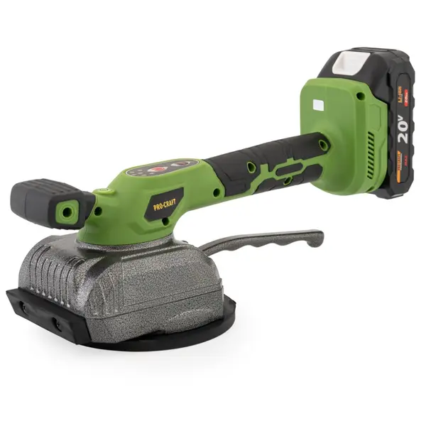 Ventuza pentru Gresie pe Acumulator Procraft PTM20 1 x Acumulator 20V/2Ah, 15.000 vibratii/min